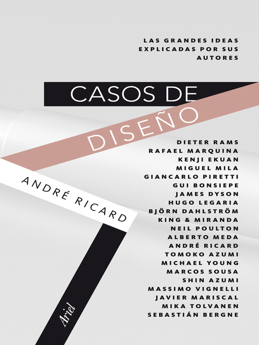 Title details for Casos de diseño by André Ricard - Available